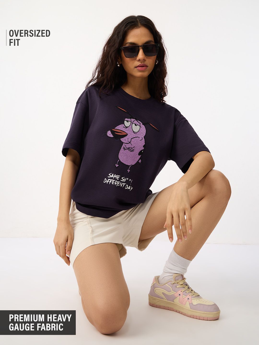 Courage: Different Day Women Boyfriend T-shirts Online